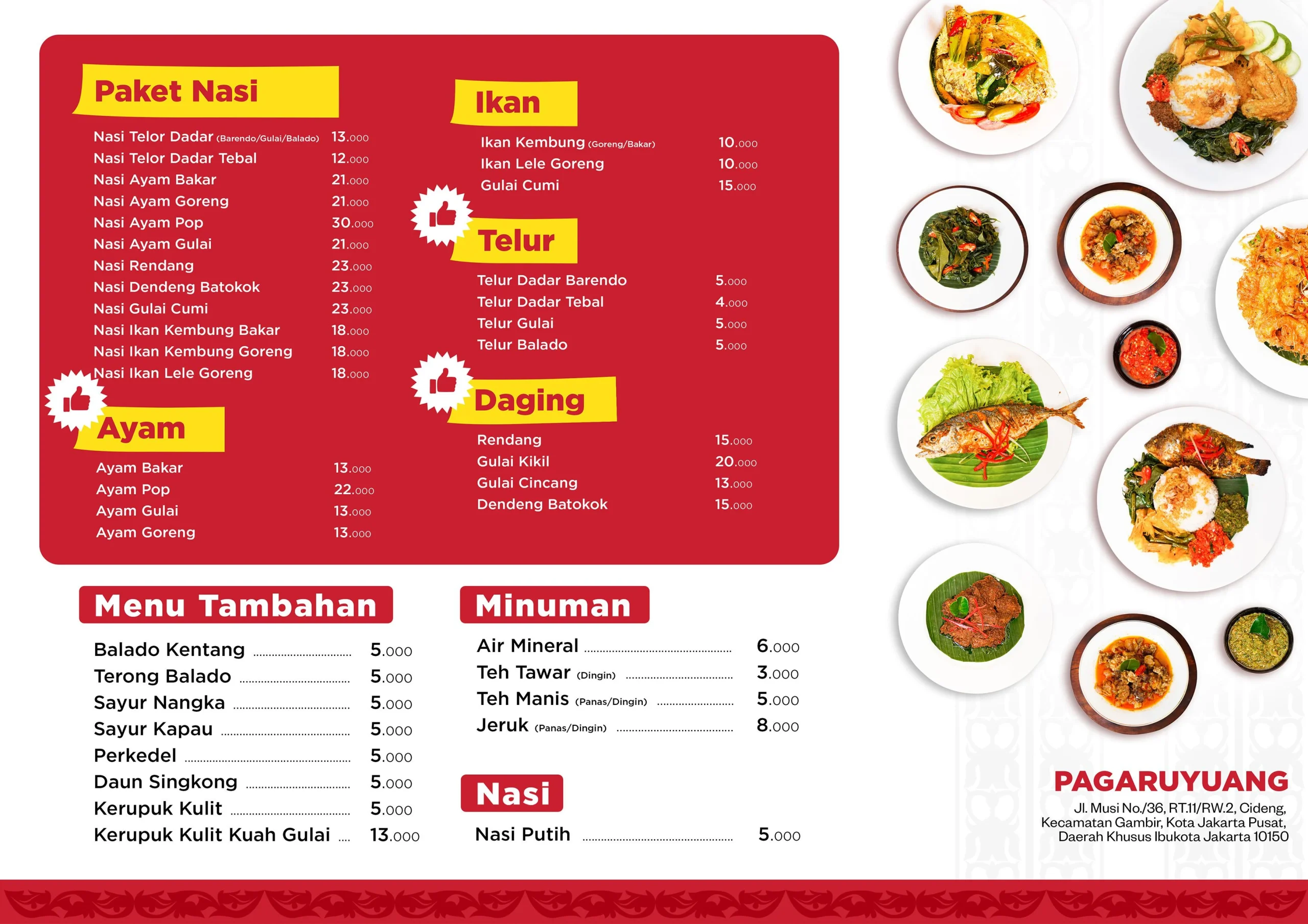 Pagaruyuang Restaurant: Daily Delights That Make Your Taste Buds Dance in Cilacap